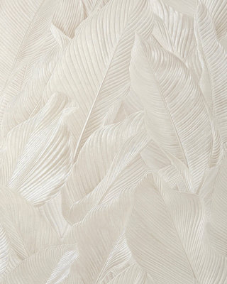 Vymura M95686 Gianni Leaf Heavyweight Vinyl WallpaperStone from B&Q