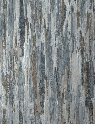 Vymura M95700 Gianni Plain Heavyweight Vinyl WallpaperBlue Grey from B&Q