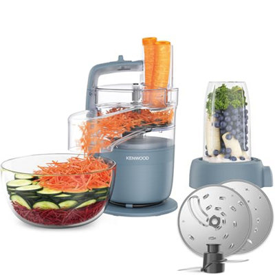 Kenwood Fdp23.380.gy Multipro Go Food Processor - Grey, Silver/Grey - Image 3