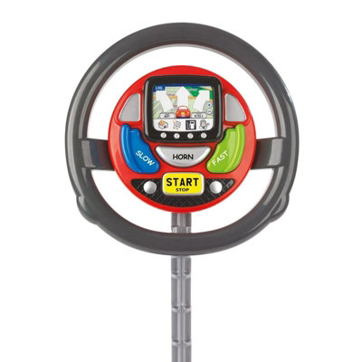 Casdon Pretend Play Sat Nav Steering Wheel - Image 5