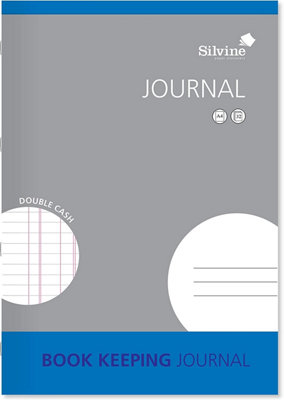 Silvine 32 Pages A4 Keeping Double Cash Journal Book from B&Q