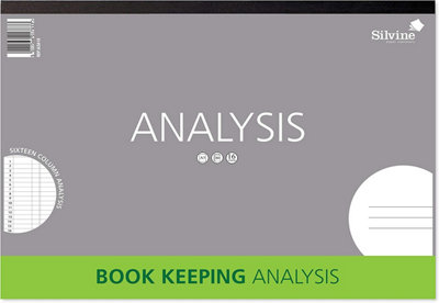 Silvine 80 Pages A3 Analysis Pad (297 X 420mm) from B&Q