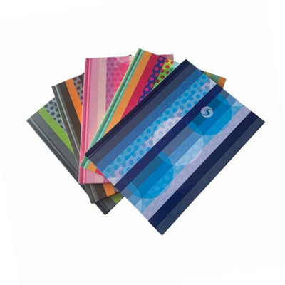 Silvine A5 Fashion Design Casebound Notebook from B&Q