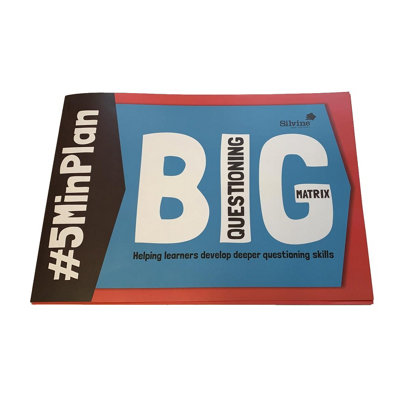 Silvine A4 5Min Lesson Planning Big Questioning Pad from B&Q
