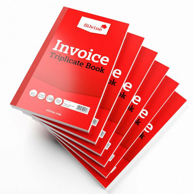 Silvo Silvine Duplicate Cash Receipt Book30 Receipts Per BookGummed (63 X 105mm) from B&Q