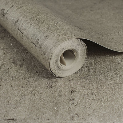 Boutique Koruku Neutral Shabby Chic Textured Wallpaper from B&Q