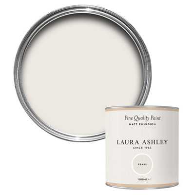 Laura Ashley Pearl Matt Emulsion Paint100Ml from B&Q