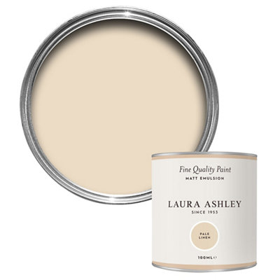 Laura Ashley Pale Linen Matt Emulsion Paint100Ml from B&Q