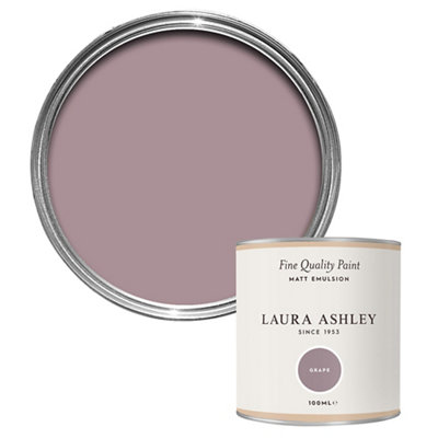 Laura Ashley Grape Matt Emulsion Paint100Ml from B&Q
