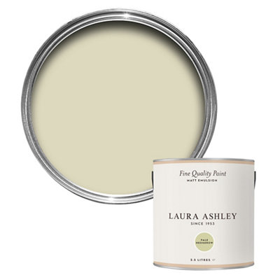Laura Ashley Pale Hedgerow Matt Emulsion Paint2.5L from B&Q
