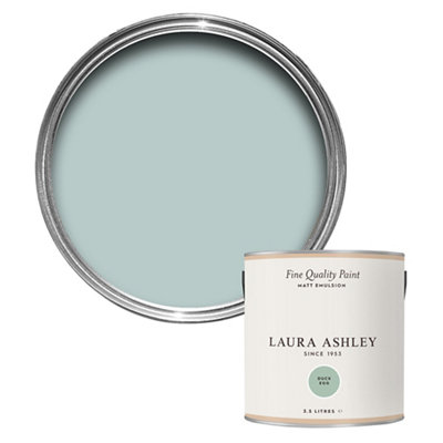 Laura Ashley Duck Egg Matt Emulsion Paint2.5L from B&Q