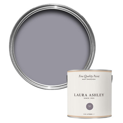 Laura Ashley Pale Iris Matt Emulsion Paint2.5L from B&Q