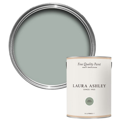 B&Q -  Grey Green Matt Emulsion Paint5L