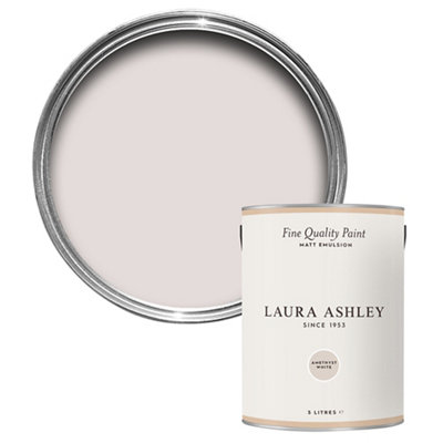 B&Q -  Amethyst White Matt Emulsion Paint5L