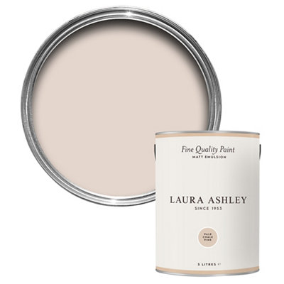 Laura Ashley Pale Chalk Pink Matt Emulsion Paint5L from B&Q