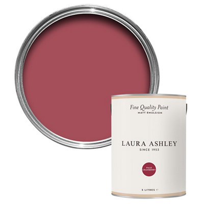 B&Q -  Pale Cranberry Matt Emulsion Paint5L