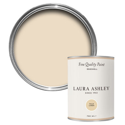 B&Q -  Pale Linen Eggshell Emulsion Paint750Ml