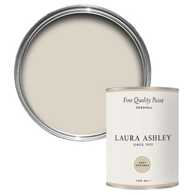 Laura Ashley Soft Natural Eggshell Emulsion Paint750Ml from B&Q
