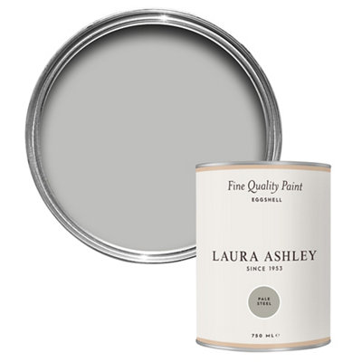 Laura Ashley Pale Steel Eggshell Emulsion Paint750Ml from B&Q