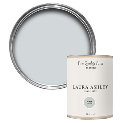 Laura Ashley Slate White Eggshell Emulsion Paint750Ml from B&Q