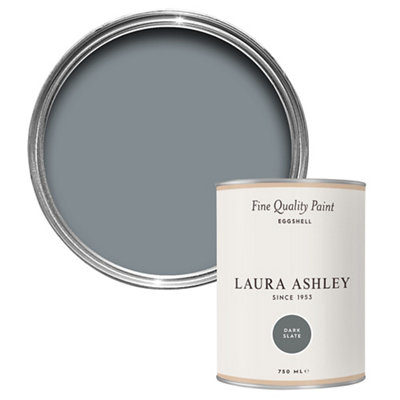 Laura Ashley Dark Slate Eggshell Emulsion Paint750Ml from B&Q