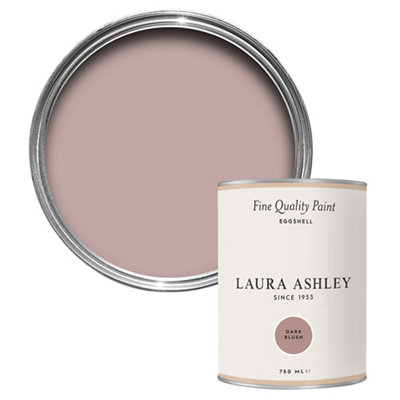 Laura Ashley Dark Blush Eggshell Emulsion Paint750Ml from B&Q