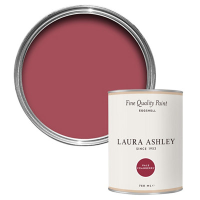 B&Q -  Pale Cranberry Eggshell Emulsion Paint750Ml