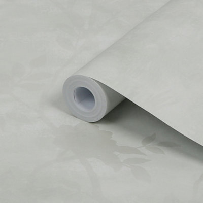 Laura Ashley Eglantine Contemporary Eau De Nil Trail Smooth Wallpaper Sample from B&Q