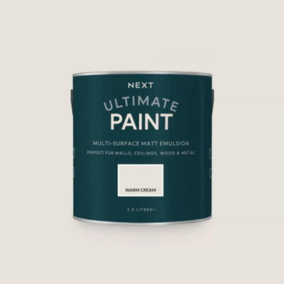 Next Warm Cream Peel & Stick Paint Sample from B&Q