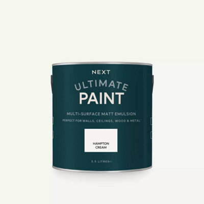 Next Hampton Cream Peel & Stick Paint Sample from B&Q