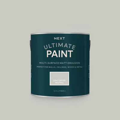 Next Light Greige Neutral Peel & Stick Paint Sample from B&Q