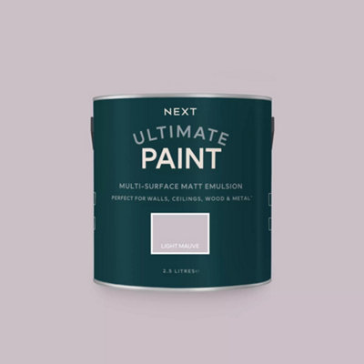 Next Light Mauve Peel & Stick Paint Sample from B&Q