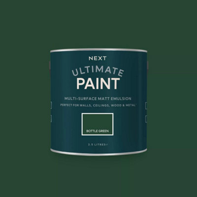 Next Bottle Green Peel & Stick Paint Sample from B&Q