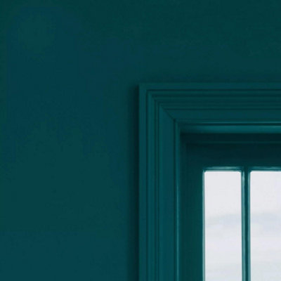 Next Deep Teal Peel & Stick Paint Sample from B&Q