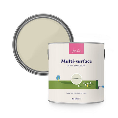 B&Q -  Homebird Mixed To Order Multi-Surface Matt Emulsion 2.5L