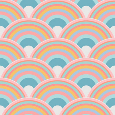 Envy Curve Sky Geometric Smooth Wallpaper Sample from B&Q