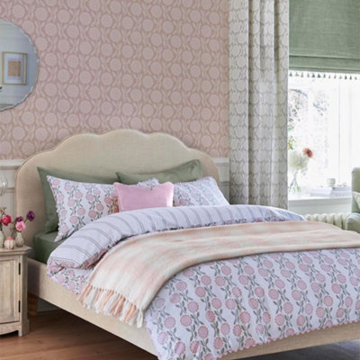 Next: Next Medley Floral Pink Wallpaper