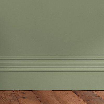 William Morris At Home Gallery Emulsion 2.5LSauntered Leaf from B&Q