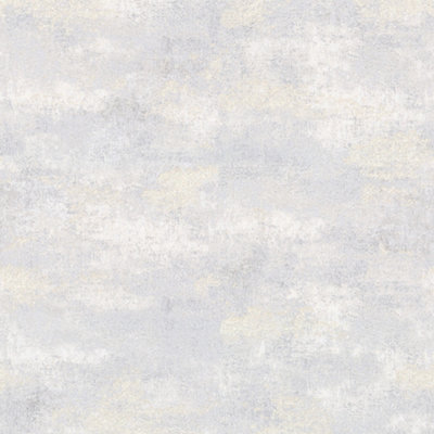 Boutique Urban Plaster Silver Textured Plain Wallpaper from B&Q