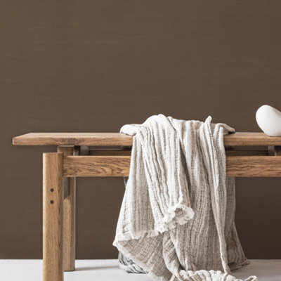 Boutique Scape Texture Bronze Wallpaper from B&Q