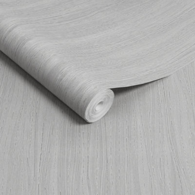 Boutique Flow Texture Grey Wallpaper