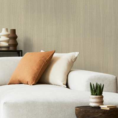 Boutique Flow Texture Golden Wallpaper