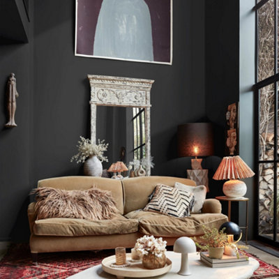 Abigail Ahern Peel & Stick SampleBeekman Black from B&Q