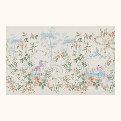 Cath Kidston Colourful Life Pastel Fixed Size Print To Order Mural from B&Q