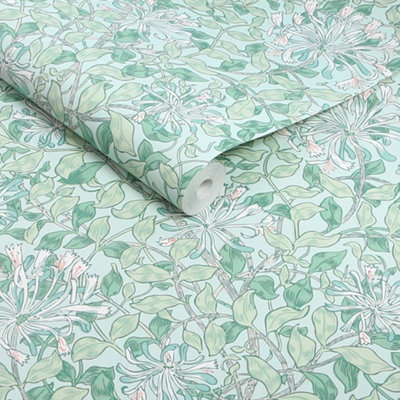 B&Q -  Honeysuckle Breeze Wallpaper