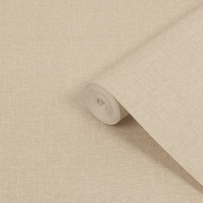 Boutique Entwine Sand Wallpaper from B&Q