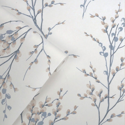 Laura Ashley Willow Seaspray Wallpaper from B&Q