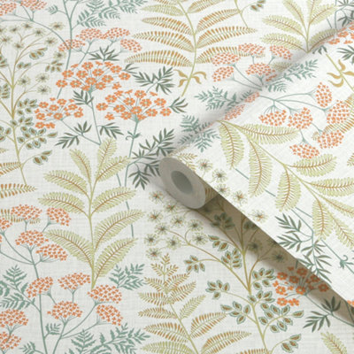 Superfresco Easy Multicoloured Meadow Fields Contemporary Smooth Wallpaper from B&Q