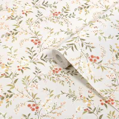 B&Q -  Clara Multi Wallpaper