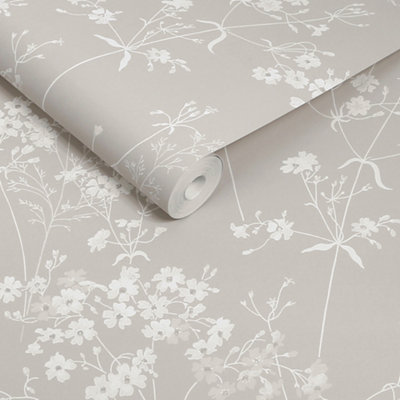 Next Natural Country Leaves Wallpaper from B&Q